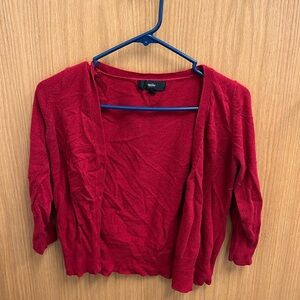 Massimo small red cardigan